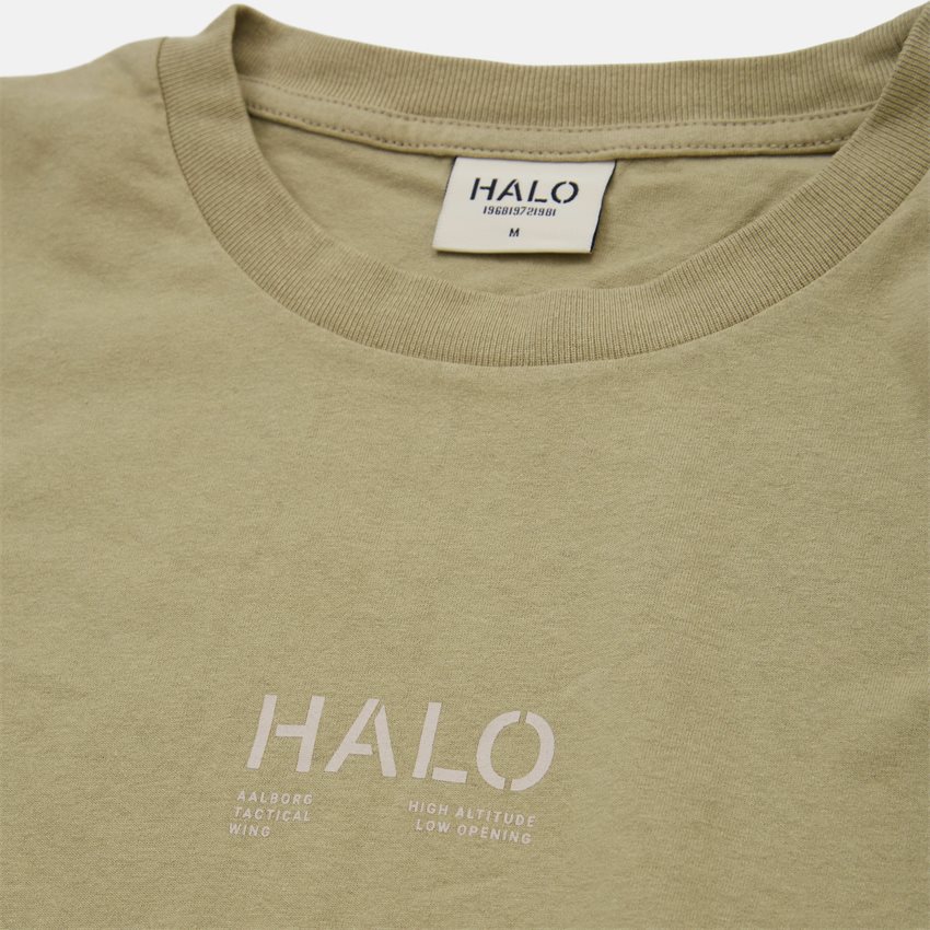 HALO T-shirts COTTON T-SHIRT 610334 LYS GRØN